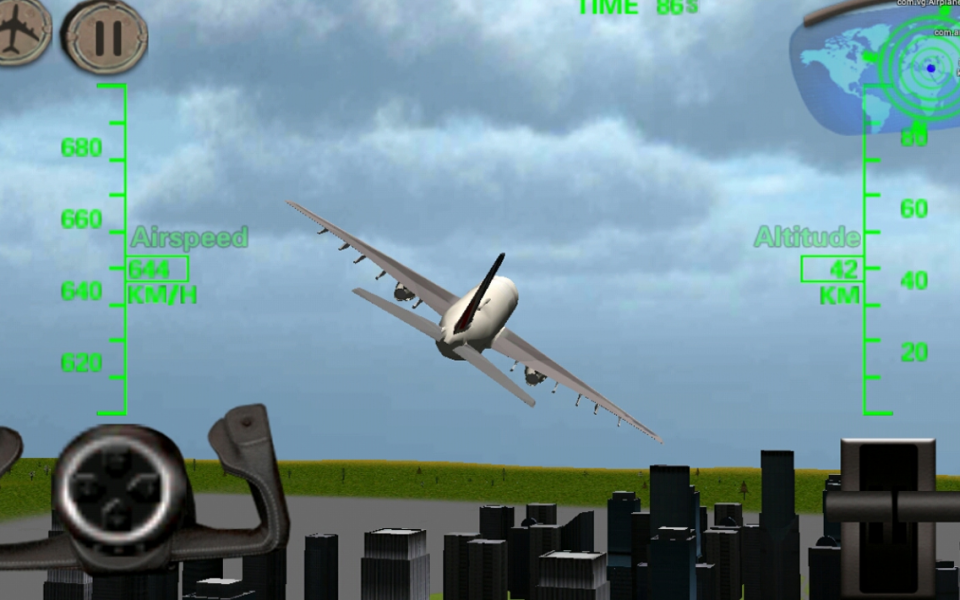 3D Airplane Flight Simulator 2.2 APK feature