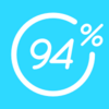 94 percent icon