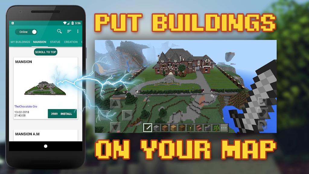 Buildings for Minecraft 14.3 APK feature