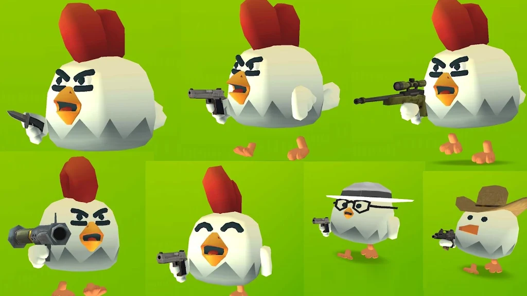 Chickens Gun 3.4.0 APK feature