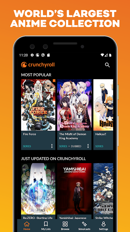 Crunchyroll 3.39.1 APK feature