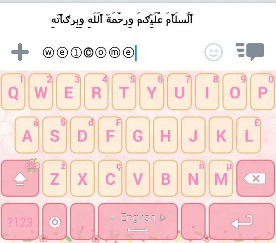 Decoration Text Keyboard 2.3.1 APK for Android Screenshot 6