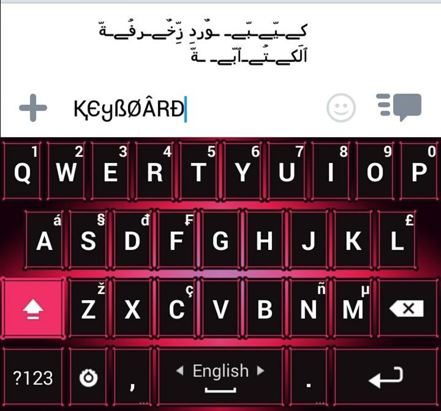 Decoration Text Keyboard 2.3.1 APK for Android Screenshot 8