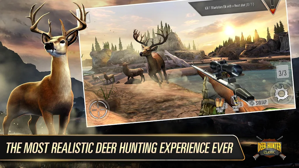 Deer Hunter Classic APK feature