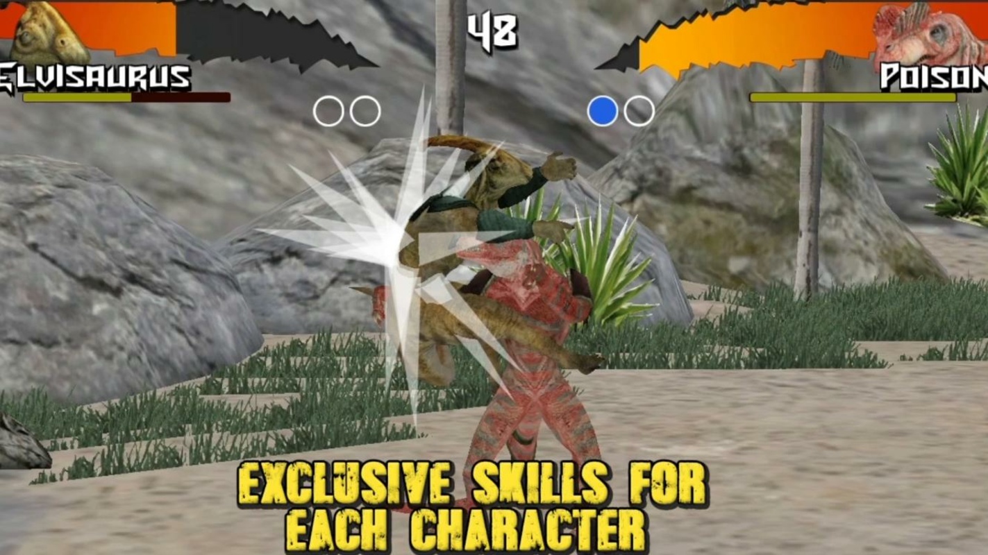 Dinosaurs Free Fighting Game 1.7 APK feature