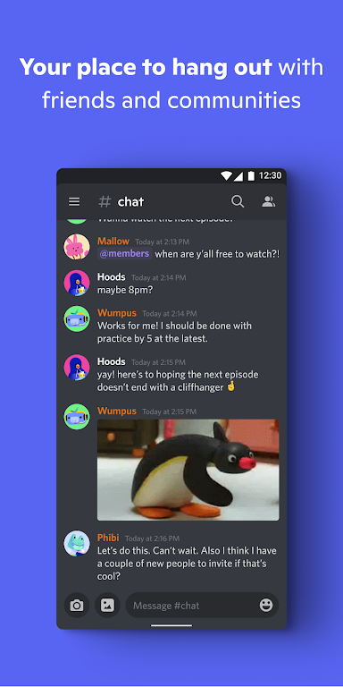 Discord 196.16 - Stable APK feature