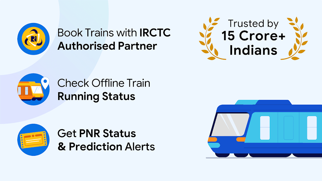 Train Status Ticket Book PNR 5.4.5 APK feature