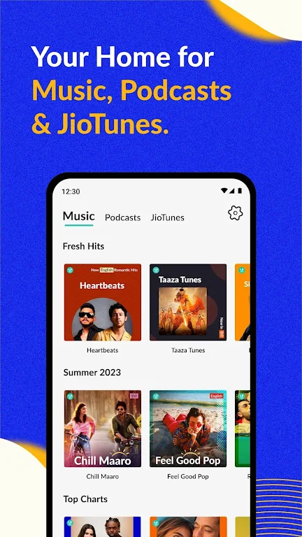 JioSaavn Music 9.7.2 APK for Android Screenshot 1