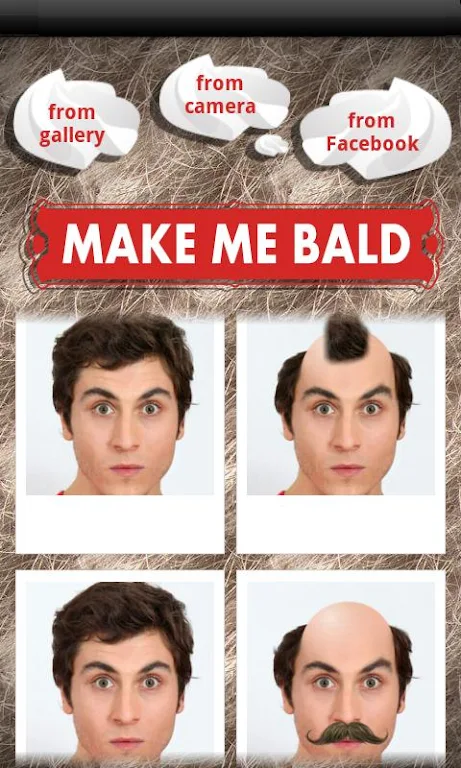 Make Me Bald 3.0 APK feature