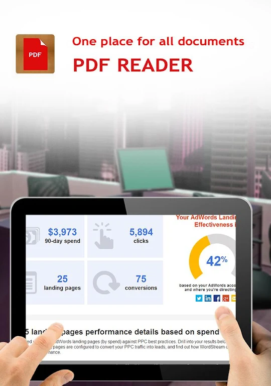 Lector de archivos PDF 4.9 APK feature