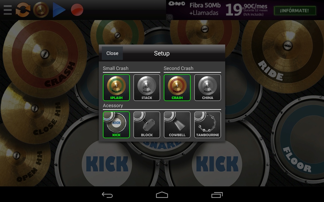 REAL DRUM: Electronic Drum Set 10.43.4 APK feature