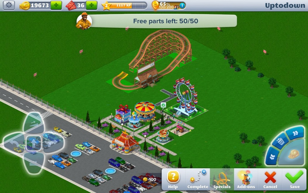 RollerCoaster Tycoon 4 Mobile 1.13.5 APK feature