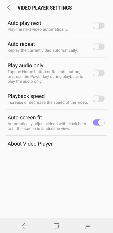 Samsung Video Player 7.3.40.10 APK feature
