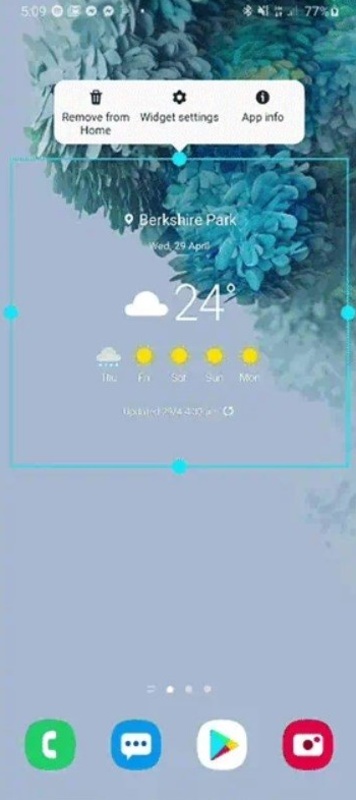 Samsung Weather 1.6.70.18 APK feature