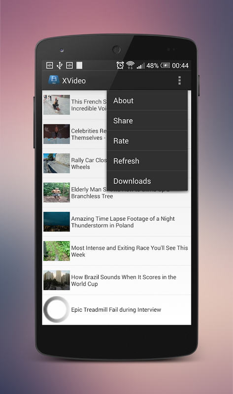 XVideo 1.1.7 APK for Android Screenshot 1