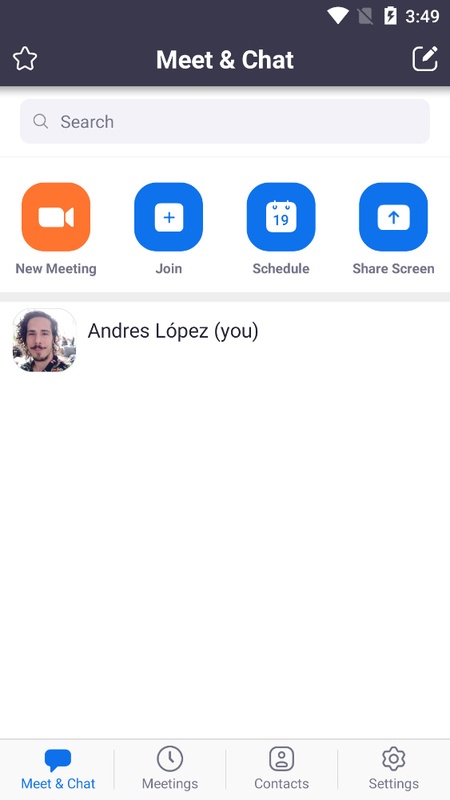 ZOOM Cloud Meetings 5.16.0.16289 APK for Android Screenshot 1
