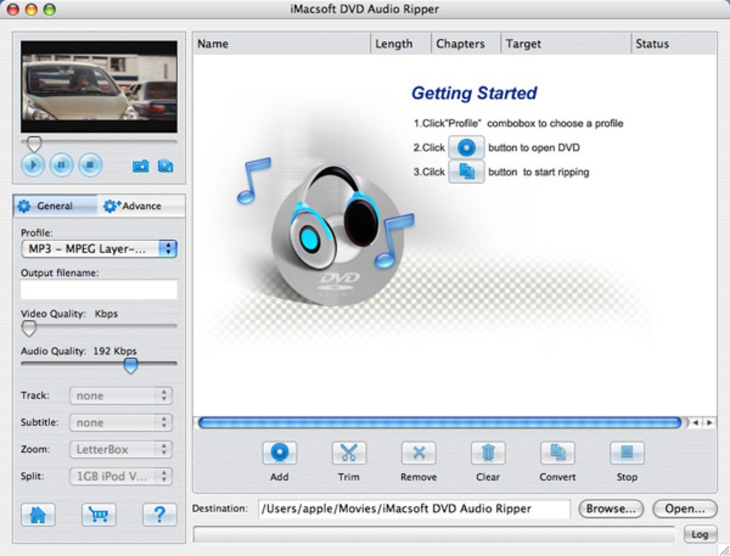 DVD Audio Extractor 7.1.3 feature