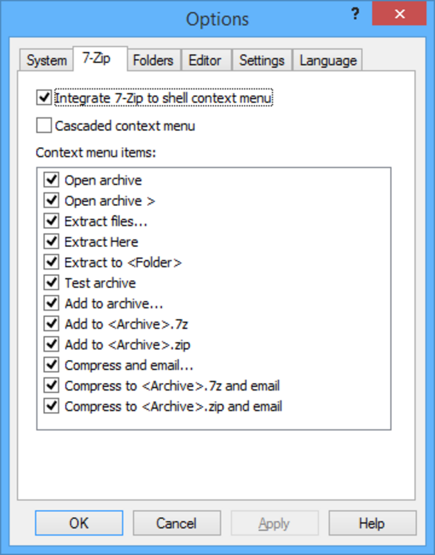 7-Zip 23.01 for Windows Screenshot 1