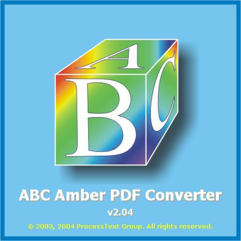 ABC Amber PDF Converter 3.14 for Windows Screenshot 1