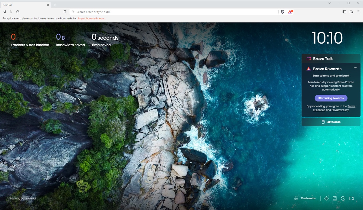 Brave Browser 1.58.131 feature