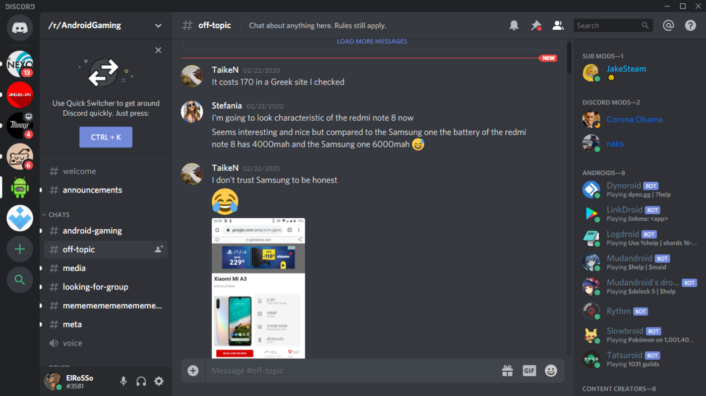 Discord 1.0.9018 feature