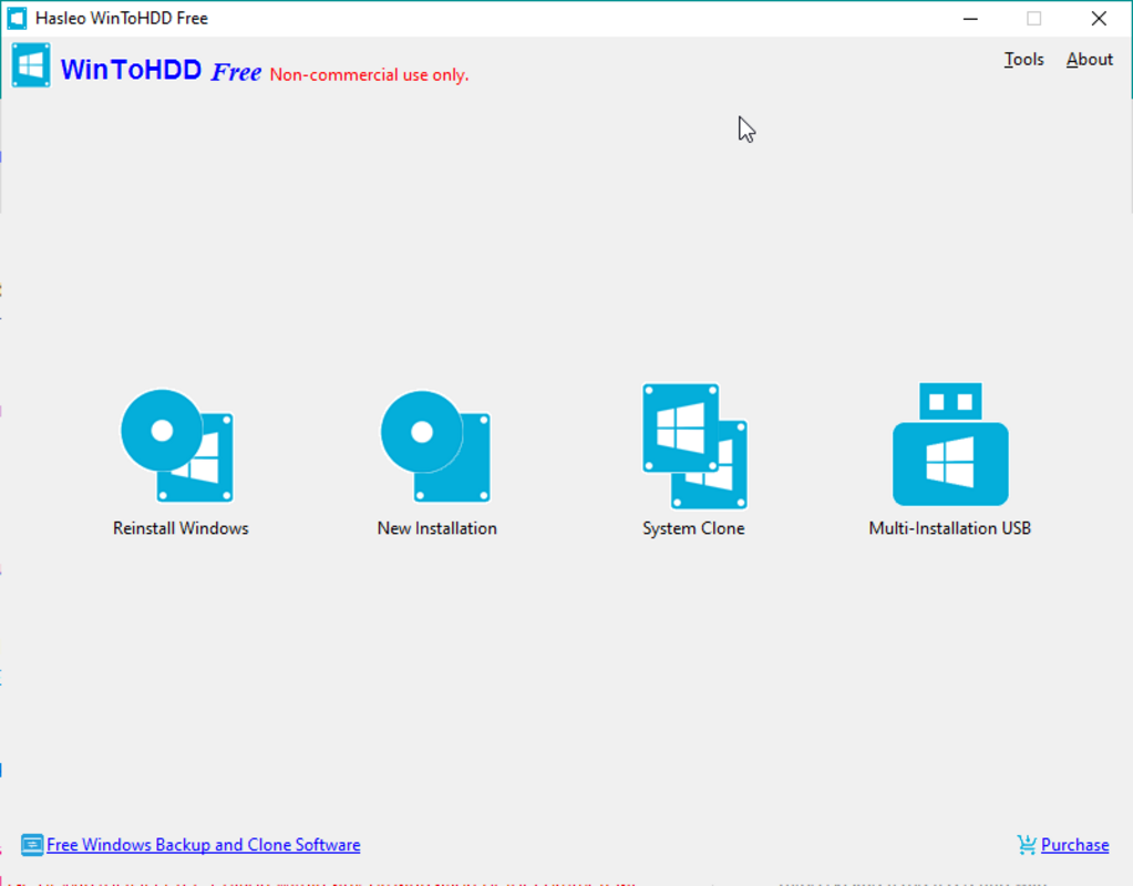 Hasleo WinToHDD 6.0.2 for Windows Screenshot 1