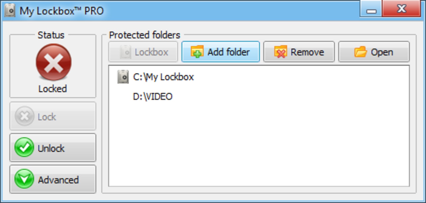 My Lockbox 3.8.3 for Windows Screenshot 1
