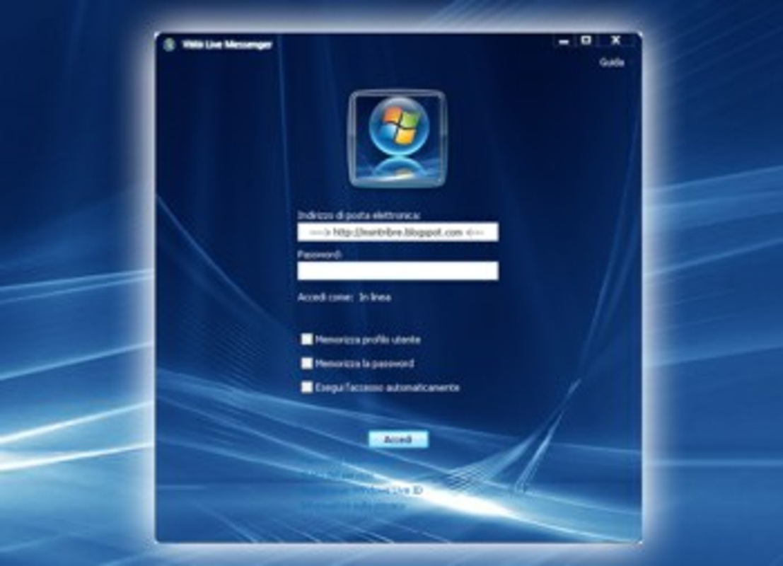 Skin Windows Vista para Windows Live Messenger 8.5 for Windows Screenshot 1