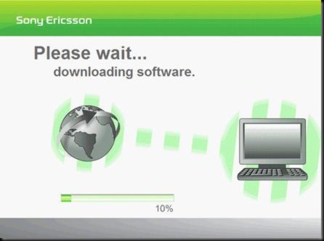 Sony Ericsson Update Service 2.13.8.201307151333 for Windows Screenshot 1