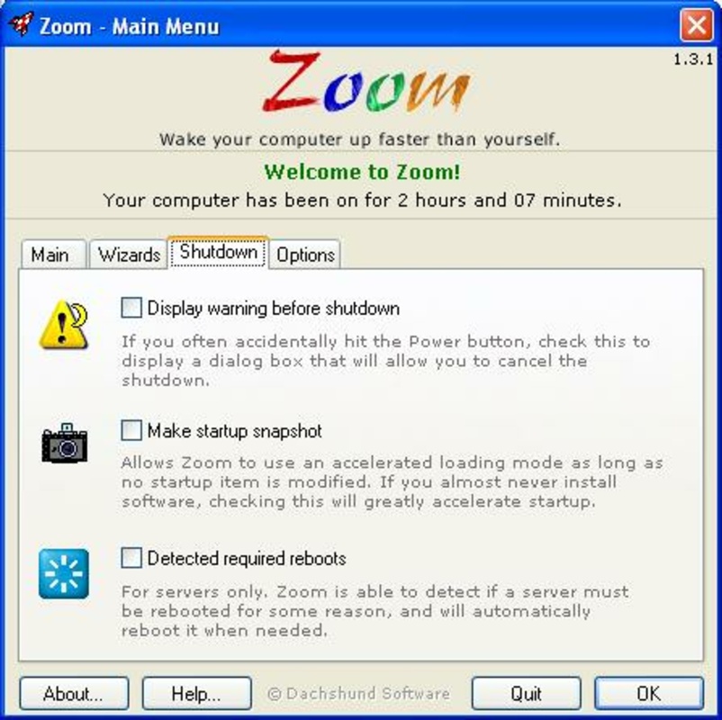 Zoom 1.3.1.211 for Windows Screenshot 1